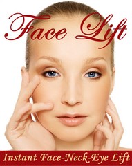 FACELIFT Instant Face,Neck and Eye Lift, 40 Double Facelift Tapes and 5 Elastics