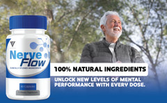 (5 Pack) Nerve Flow Nerve Support Supplement, NerveFlow Advanced (300 Capsules)
