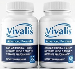 Vivalis for Men Energy & Vitality Support Capsules 60ct FS/Pack of 2 | Free Ship